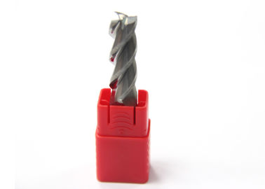 3 Flute Aluminum End Mills No Coating Tungsten Steel Customized Finishing