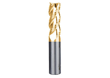 HRC55° Corrugated Solid Carbide Roughing Tungsten Carbide Material Cnc Roughing End Mill Ripple Milling Cutter