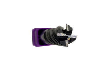 Solid Tungsten Carbide CNC End Mill Bits for Steel Four Flute Coated
