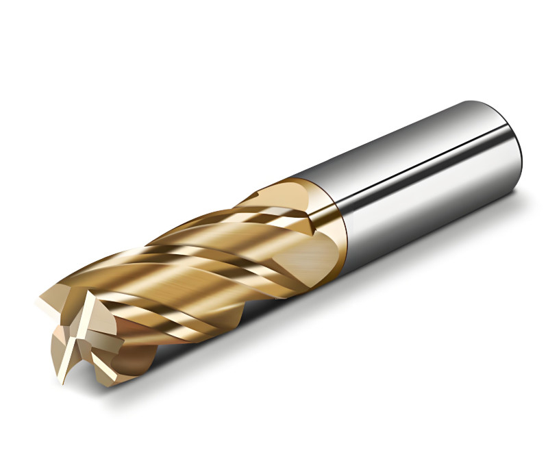 HRC55° Flat High Efficiency Universal Series Unequal Anti Vibration End Milling Cutter